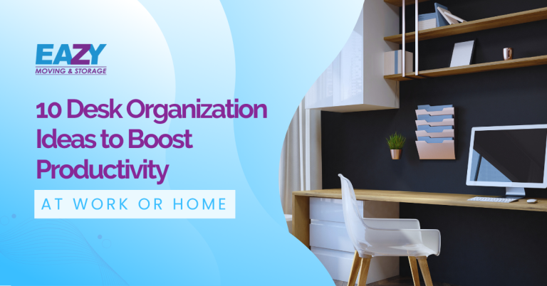 10 Desk Organization Ideas to Boost Productivity at Work or Home