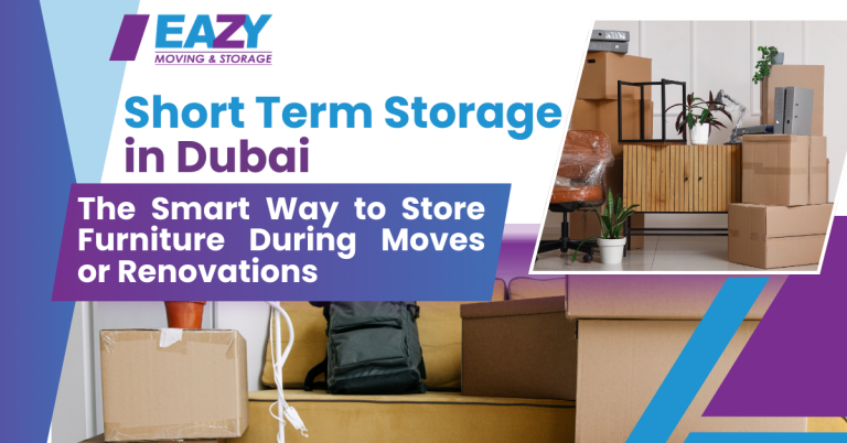 Short Term Furniture Storage in Dubai The Smart Way to Store Furniture During Moves or Renovations
