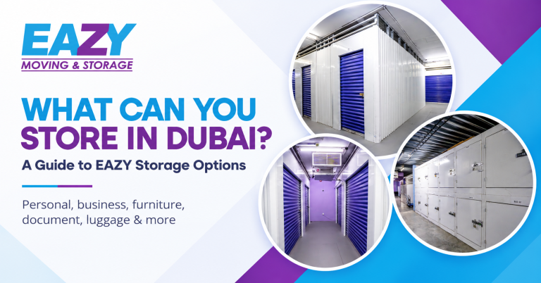 What Can You Store in Dubai